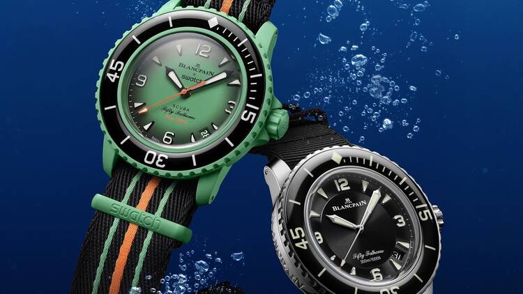 Blancpain x Swatch - Bioceramic Scuba Fifty Fathoms