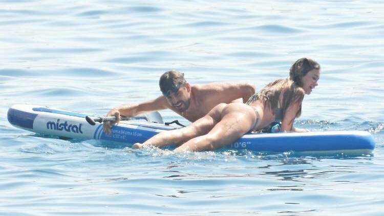 Gerard Piqué holidays in Croatia