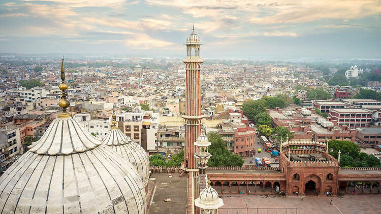 Delhi skyline