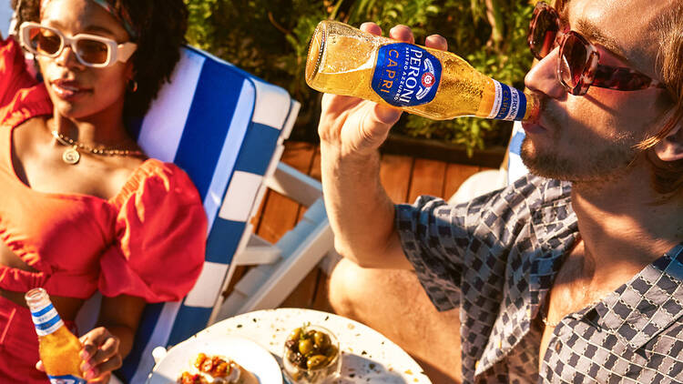 Peroni Nastro Azzurro Stile Capri