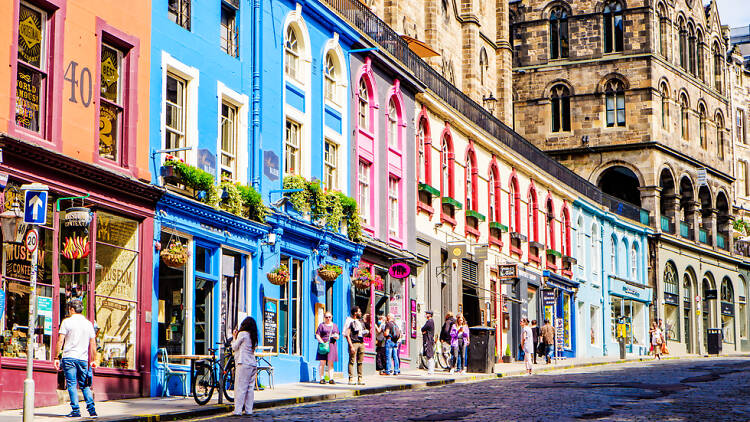 Edinburgh, Victoria Street, UK