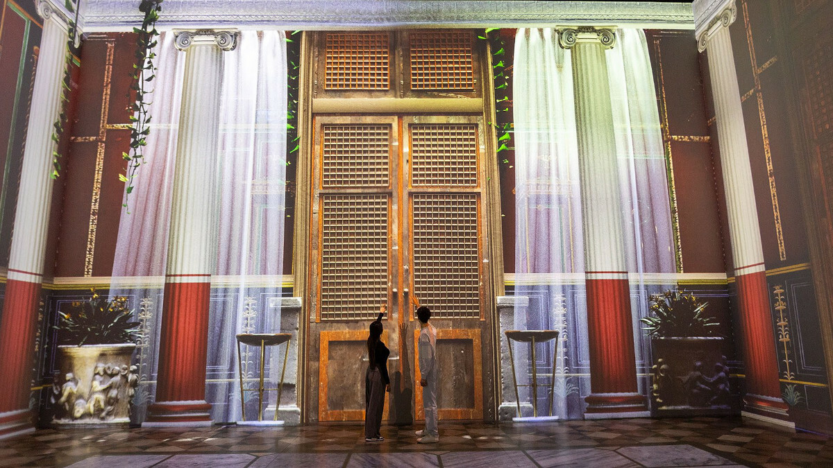 Los últimos días de Pompeya. La exposición inmersiva