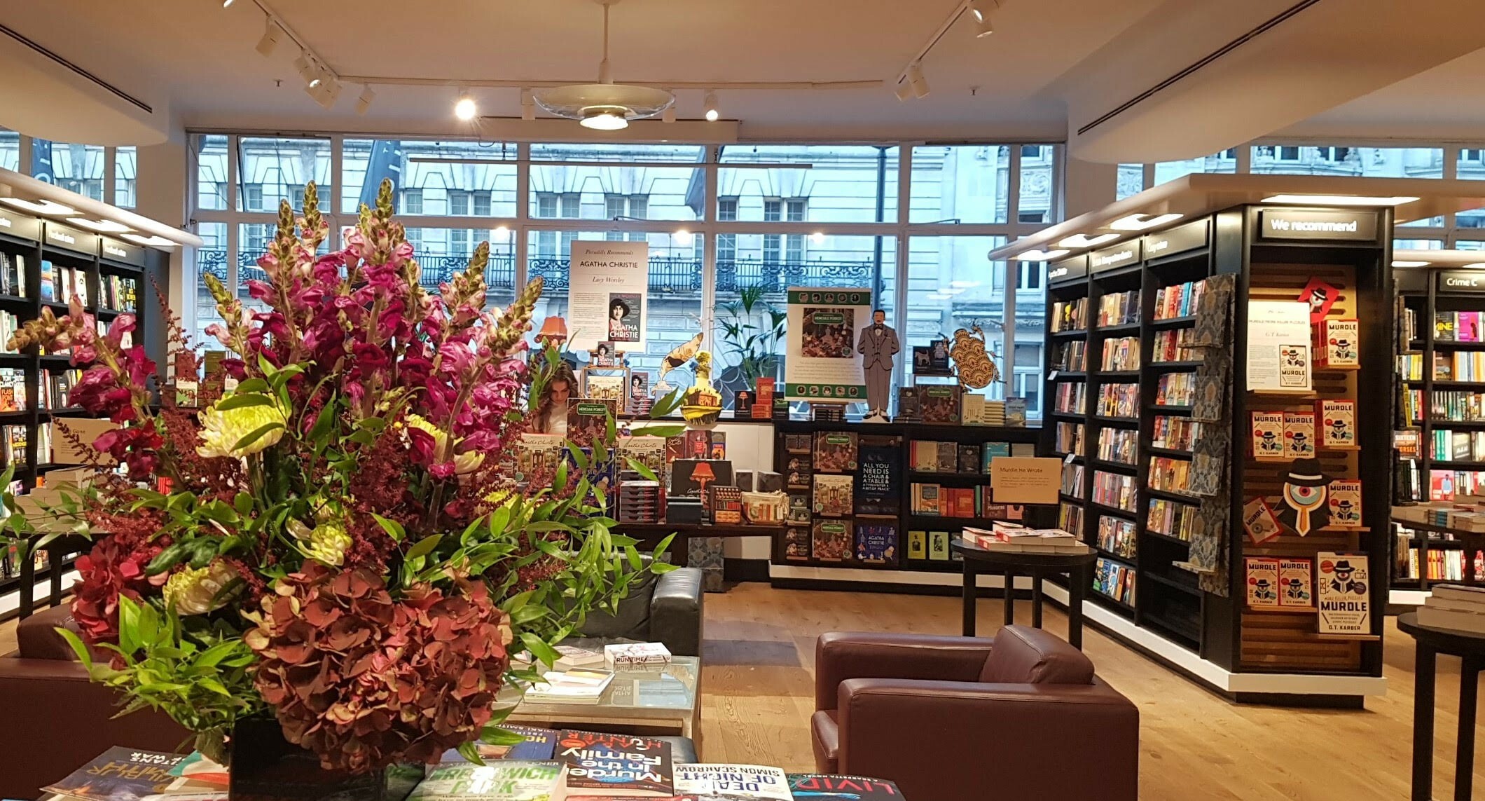 Waterstones Piccadilly has had a dazzling makeover