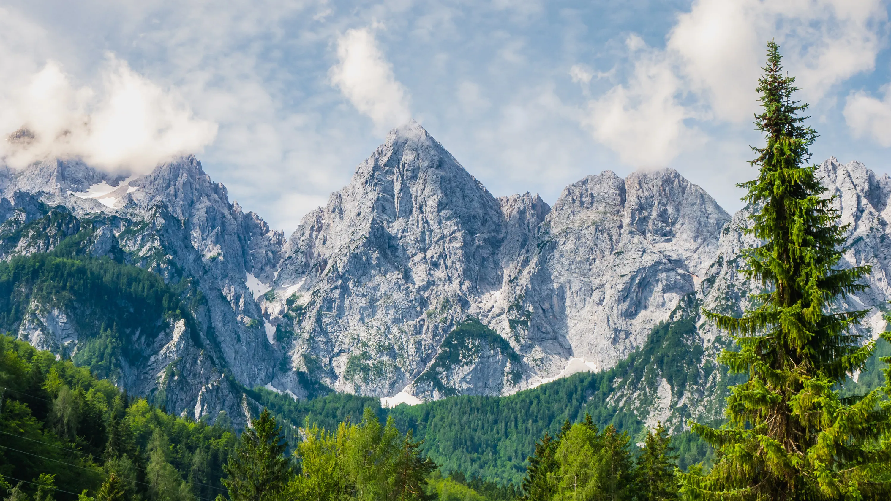 Valley in the Triglav National Park, Julian Alps, Slovenia