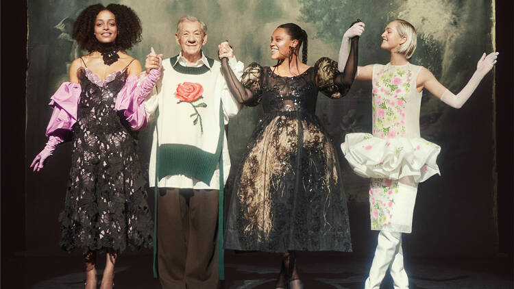Ian McKellen and others for Vogue World