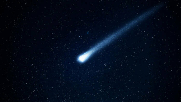 Cometa en el cielo