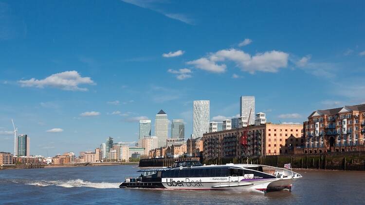 Thames Clipper in London