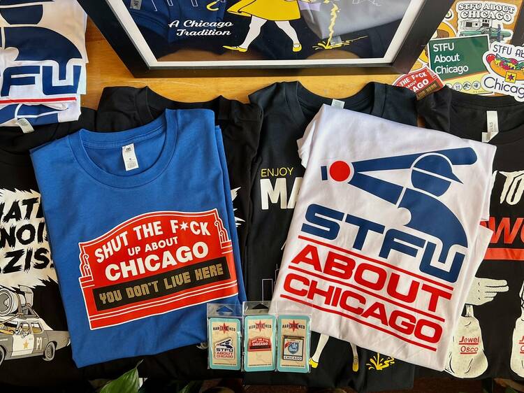 A local designer is changing the narrative with 'STFU About Chicago'