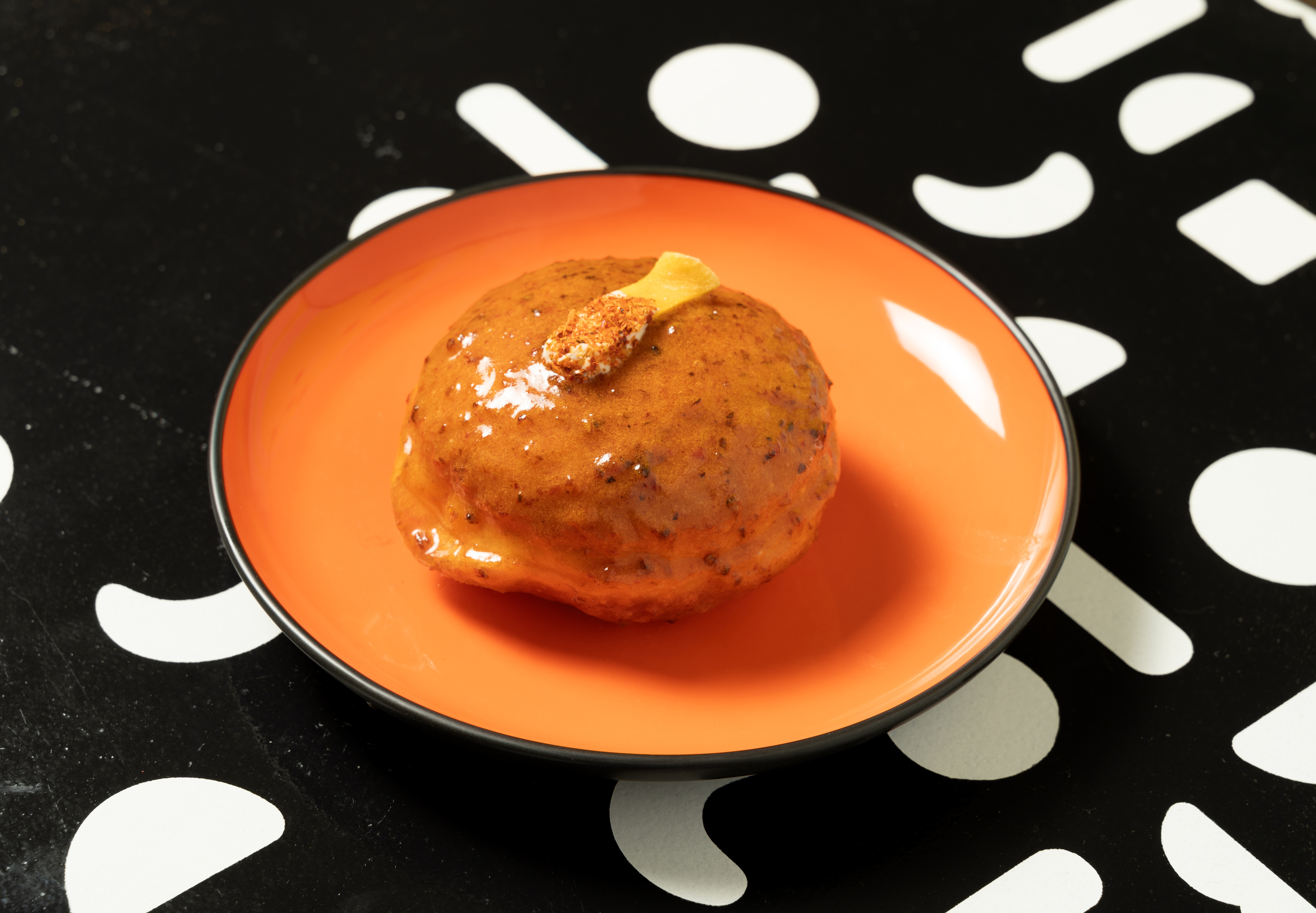 Spicy mango bombolone at Unregular Bakery