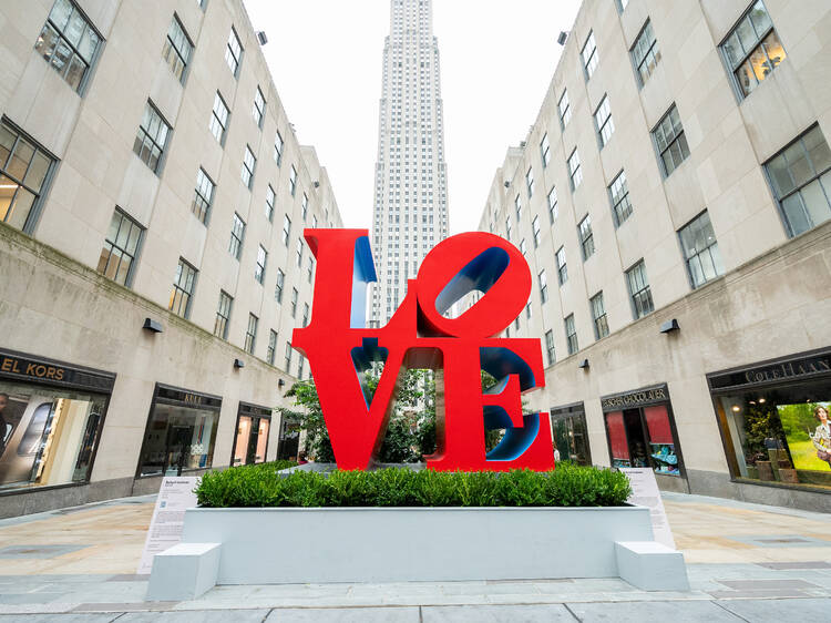 Welcome the "LOVE" sculpture back to NYC