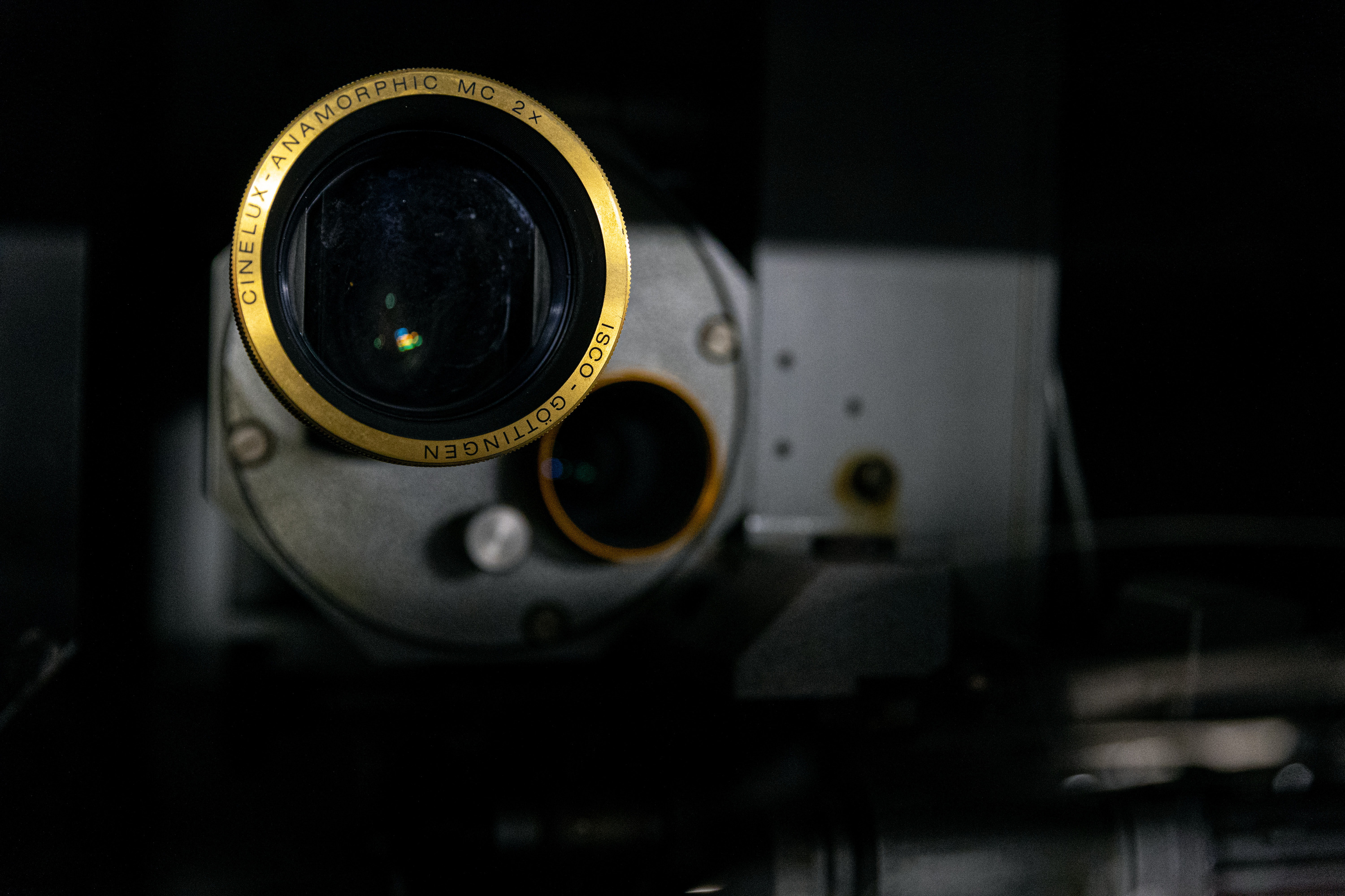 O velho projector de 9 mm recuperado