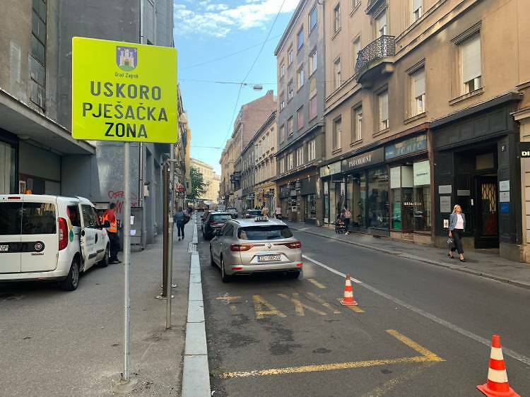 More streets in Zagreb city centre to be pedestrianised