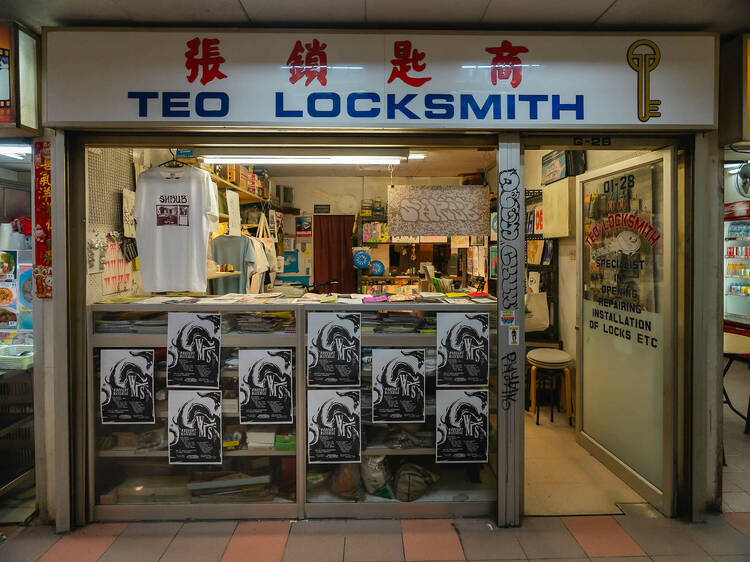 This 70s locksmith shop in Golden Mile Tower is now an eclectic creative haven