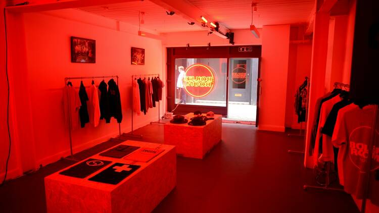 Boiler Room pop-up in Soho, London