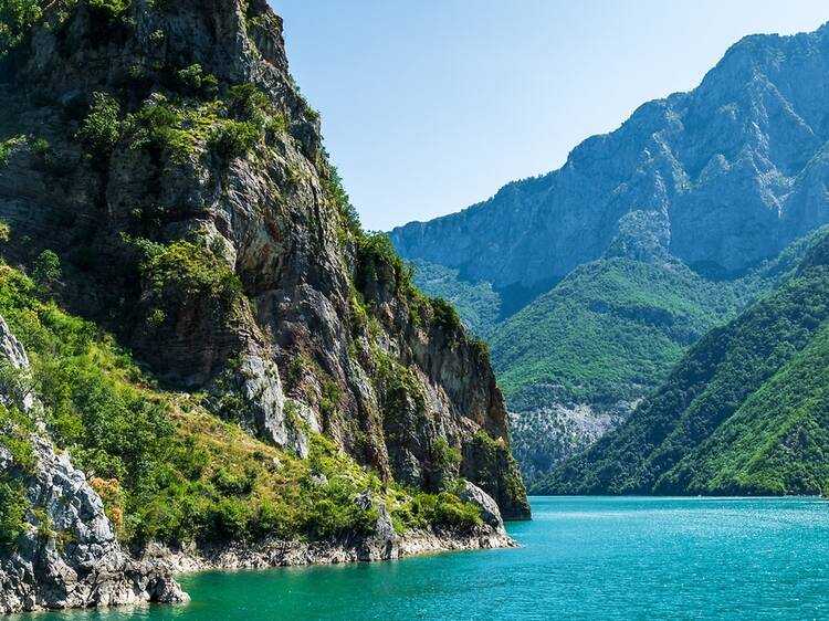 Lake Koman, Albania