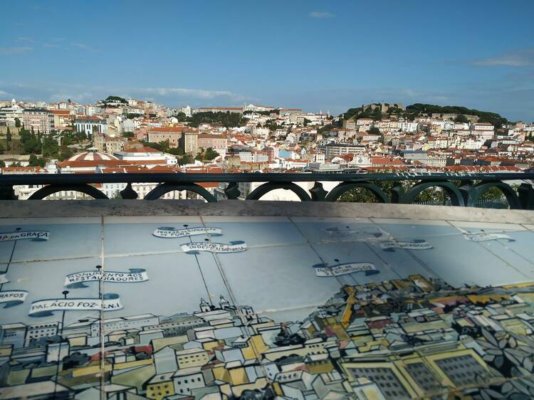As sete colinas de Lisboa