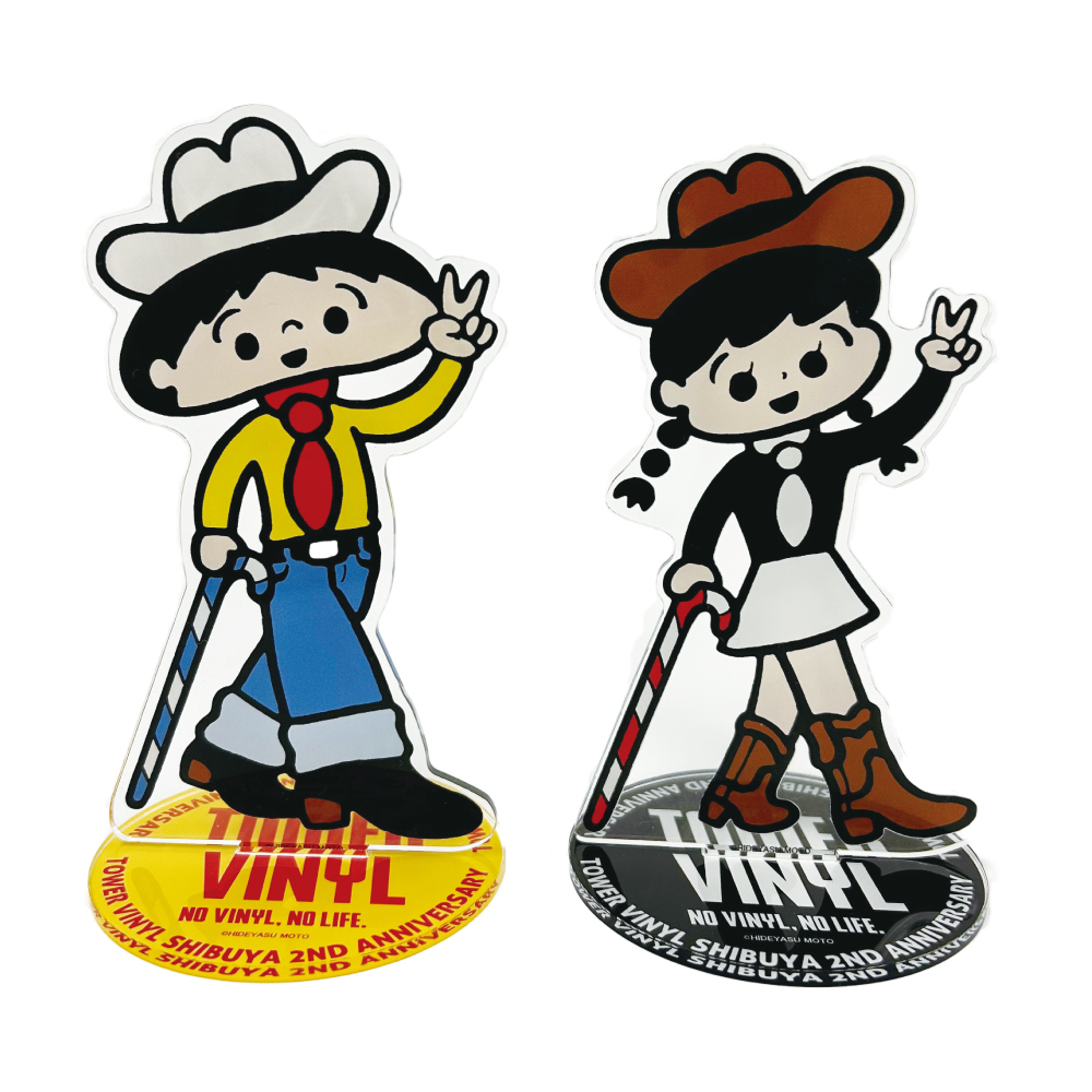 レコスケ・レコガール × TOWER RECORDS アクリルスタンド2体セット