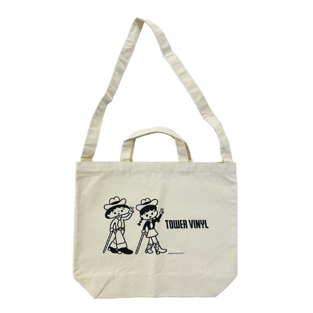 レコスケ・レコガール × TOWER RECORDS 2WAY トートバッグ