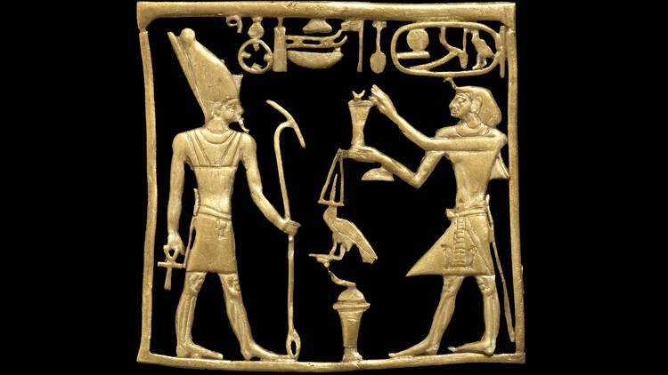 gold artefact from ancient egypt