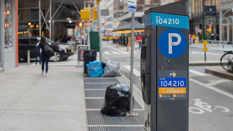 NYC parking meters