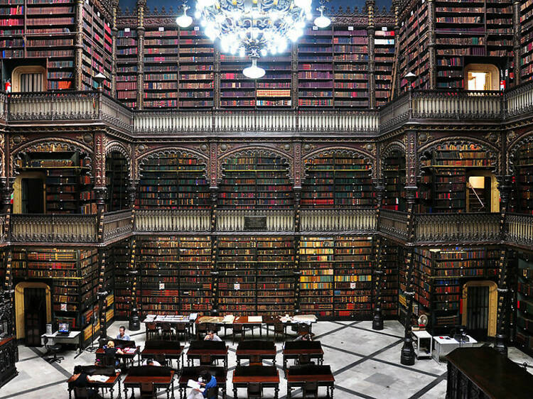 Deslumbre-se com a biblioteca mais linda