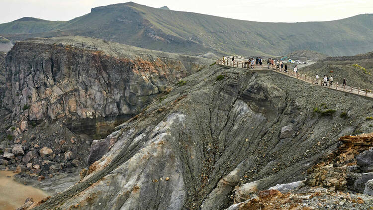 3. 活火山は生で体感する。