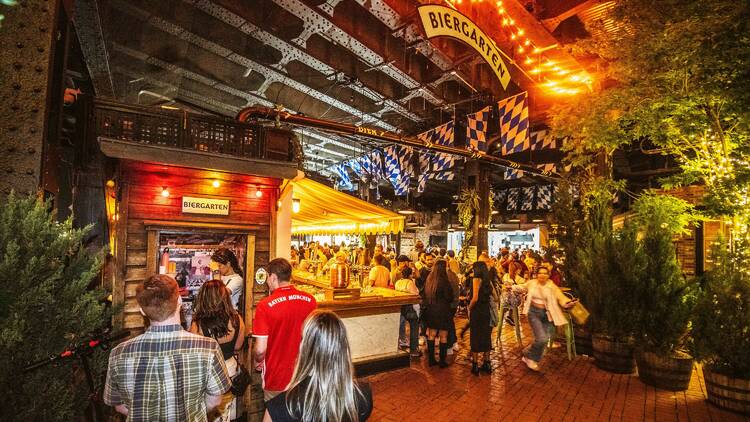 Oktoberfest Block Party at The Standard Biergarten