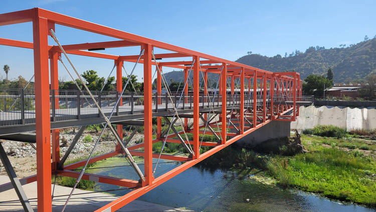 Taylor Yard Bridge in Frogtown