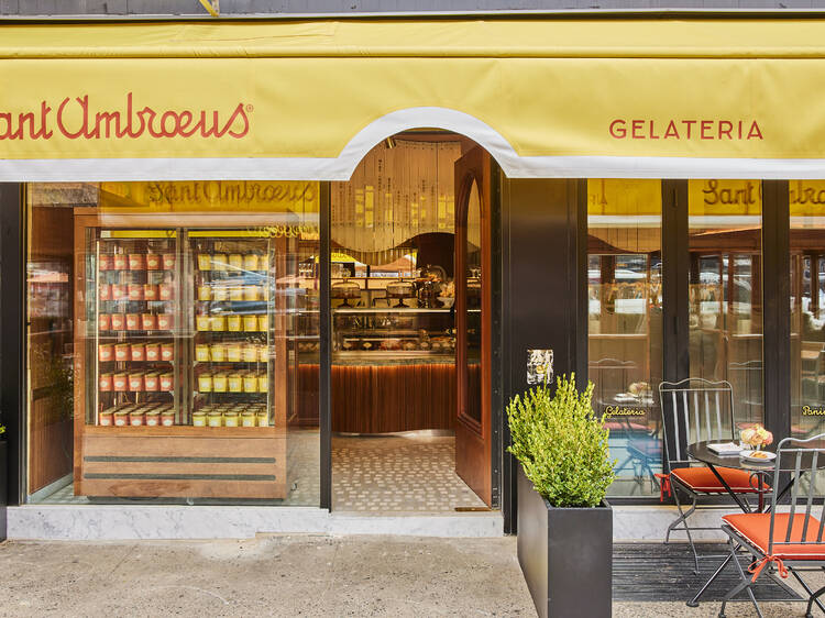 Treat yourself to gelato at Sant Ambroeus