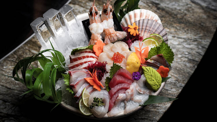 Incredible sashimi at Ora