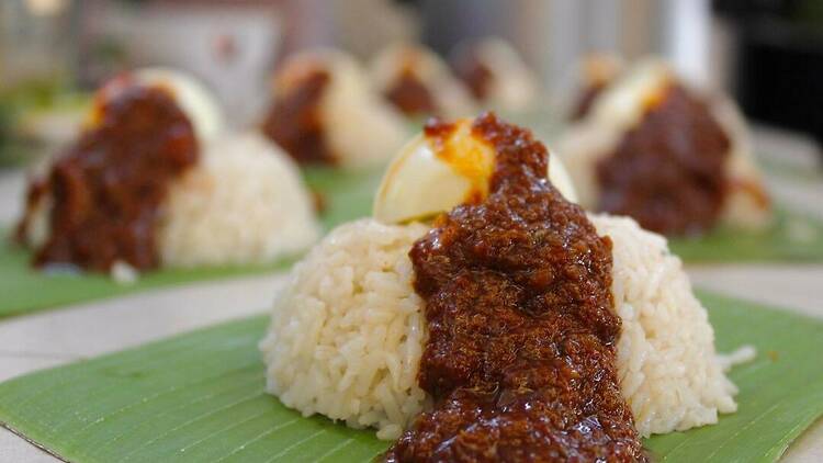 Botak Nasi Lemak