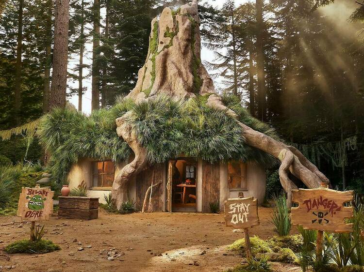 Ja es pot visitar la cabana de Shrek i passar una nit al famós pantà