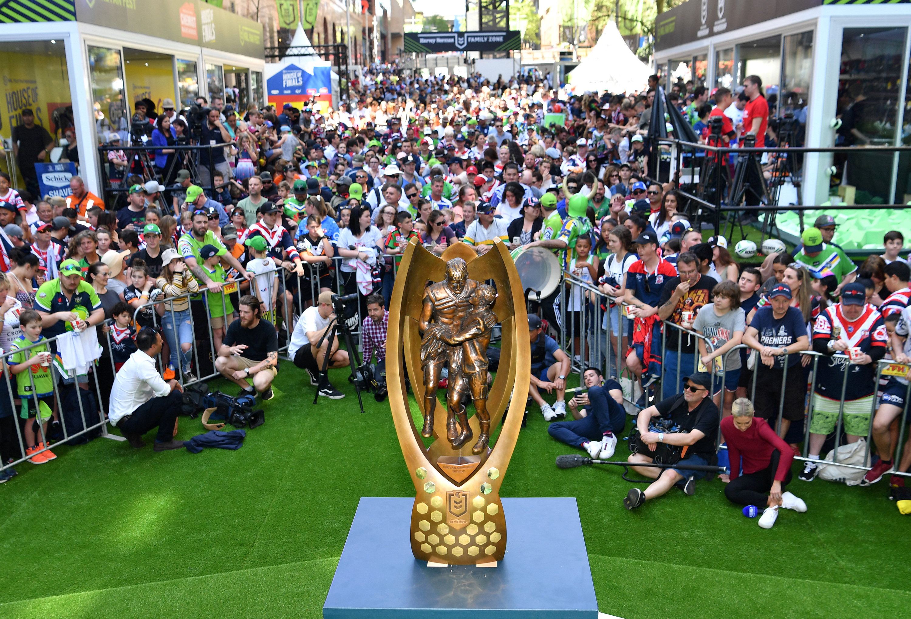 NRL Fan Fest 2023 is on now at Circular Quay for free