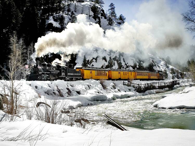 The best winter train rides in the USA