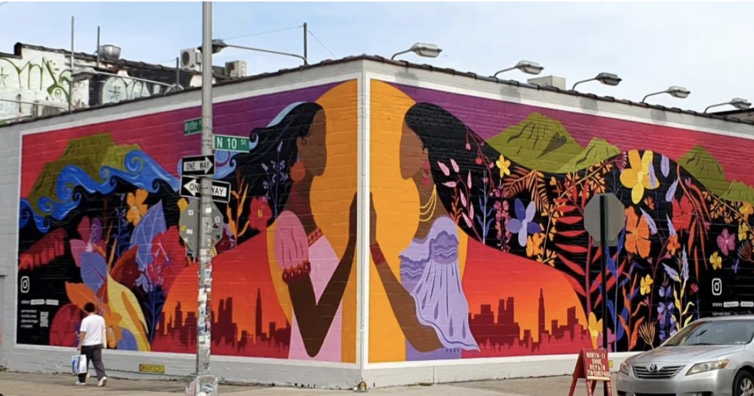 Instagram is behind this awesome new mural in Brooklyn