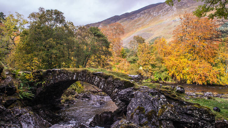 A bridge in the Perthshire countryside, Scotland