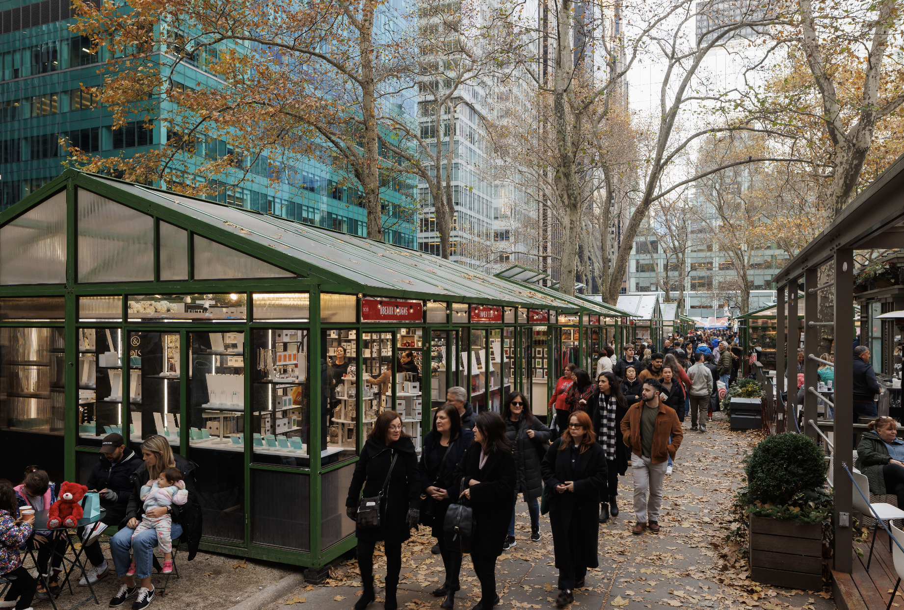 The Lodge Bar + Food Hall at Bryant Park