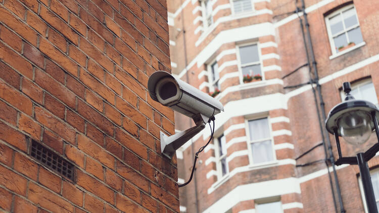 CCTV camera in London