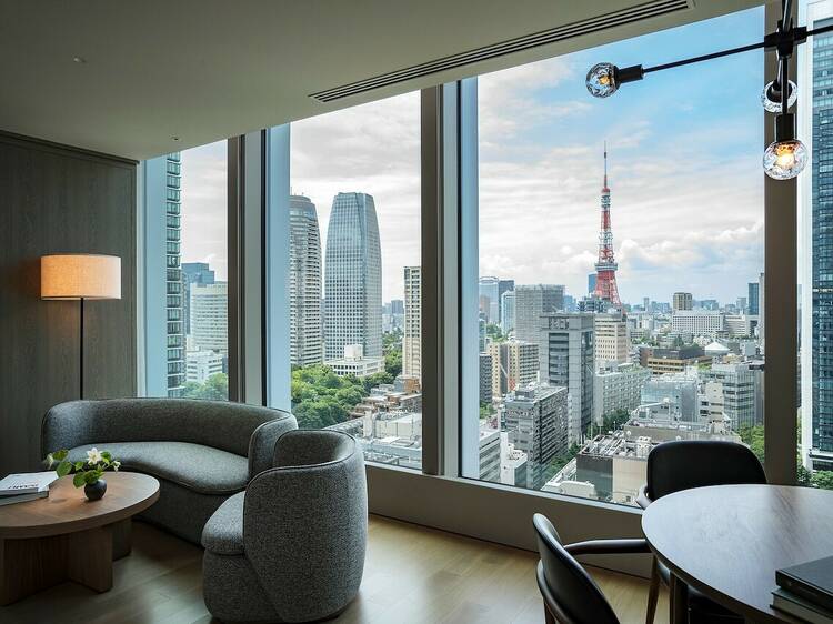 東京タワーをベスポジで眺める。「ホテル虎ノ門ヒルズ」