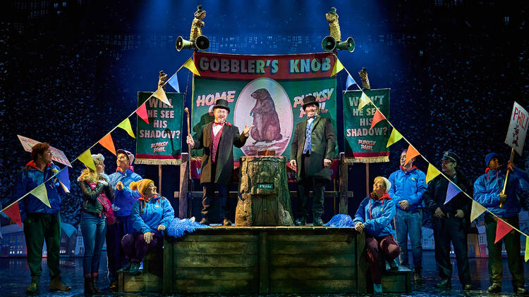 A scene from 'Groundhog Day The Musical'.