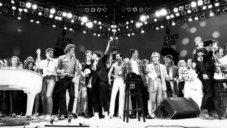 Live Aid performers