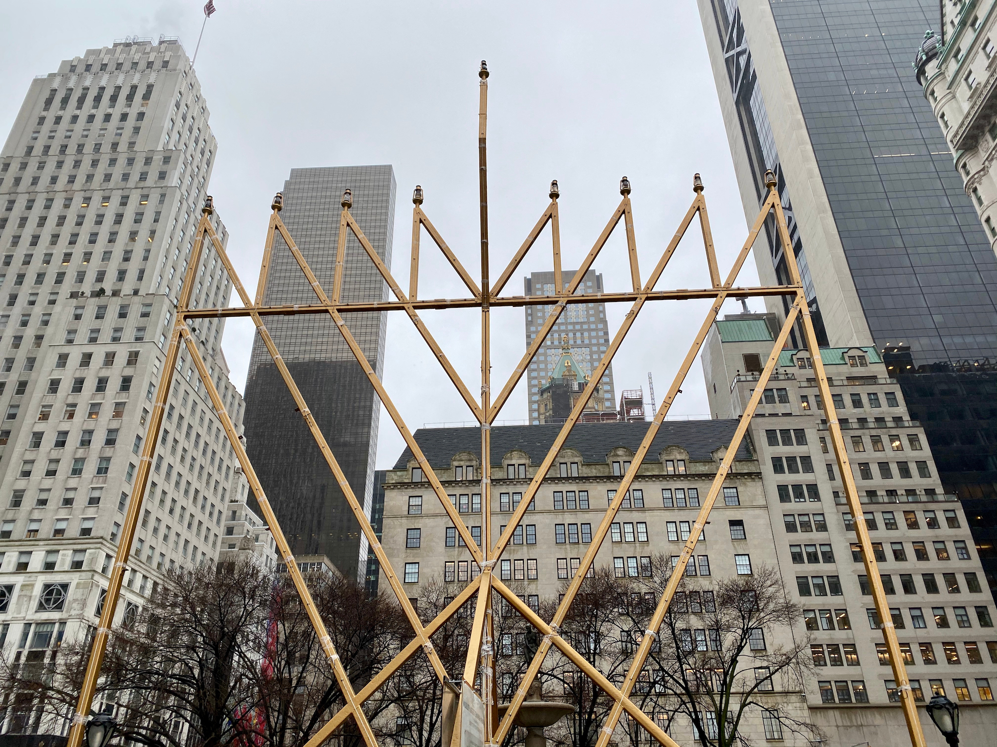 The largest menorah in the world will be lit in NYC this December