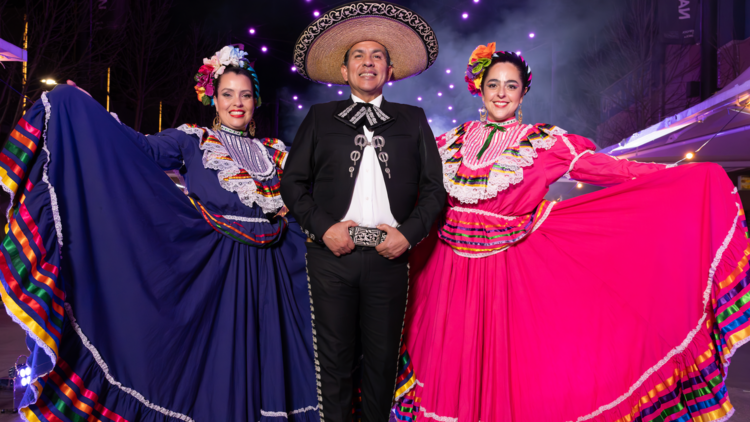 Three Latin performers 