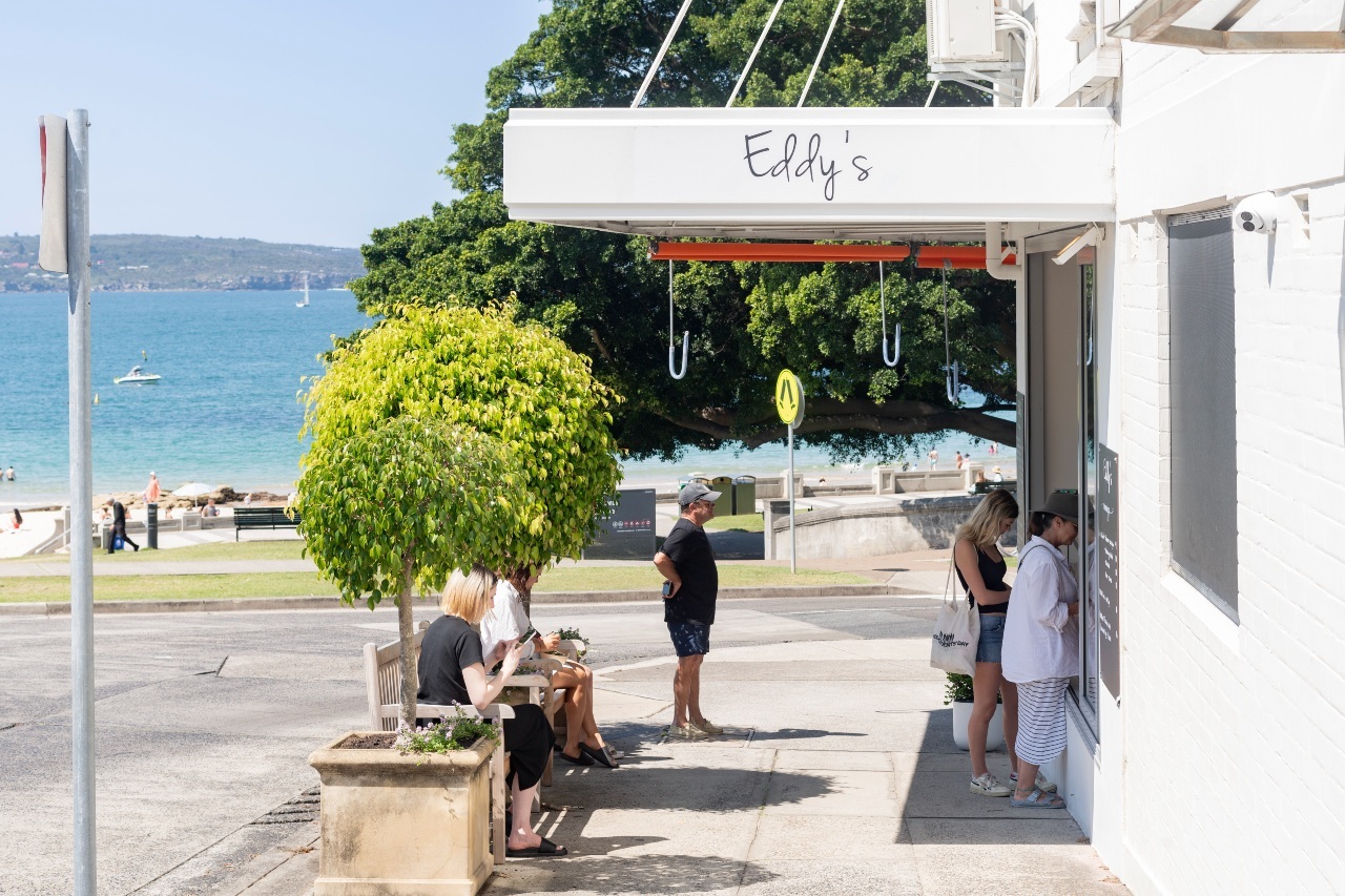 Eddy's by Bathers’ Pavilion is now open at Balmoral Beach