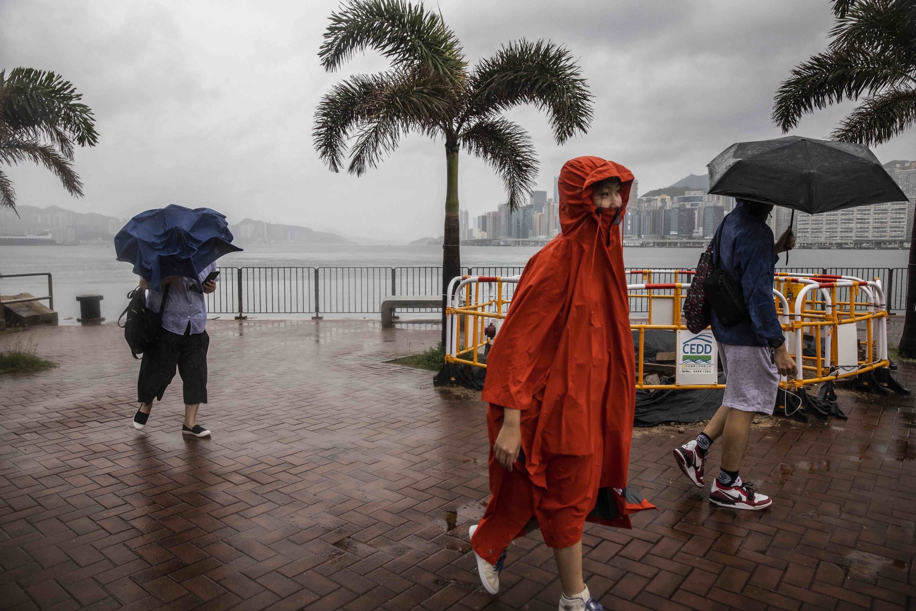 Typhoon Koinu: Hong Kong downgrades to T3 strong wind signal