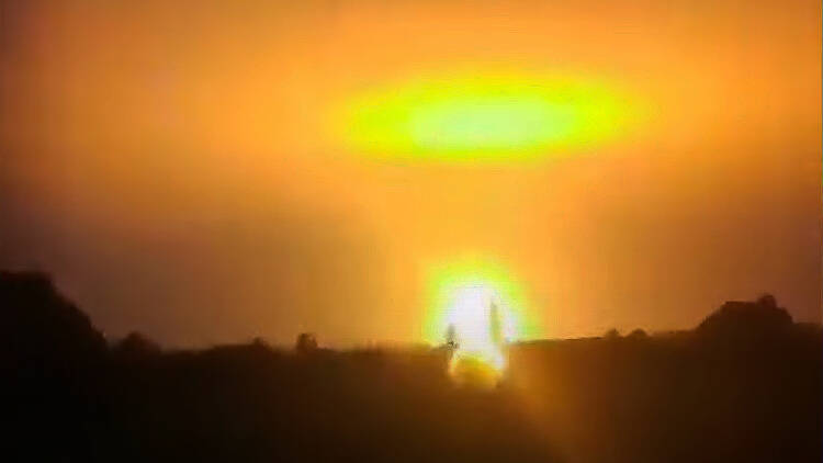 A fireball over Oxfordshire