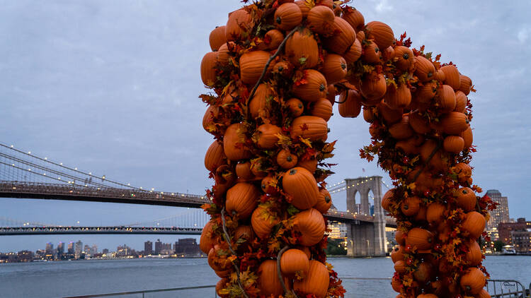 Pumpkin arch