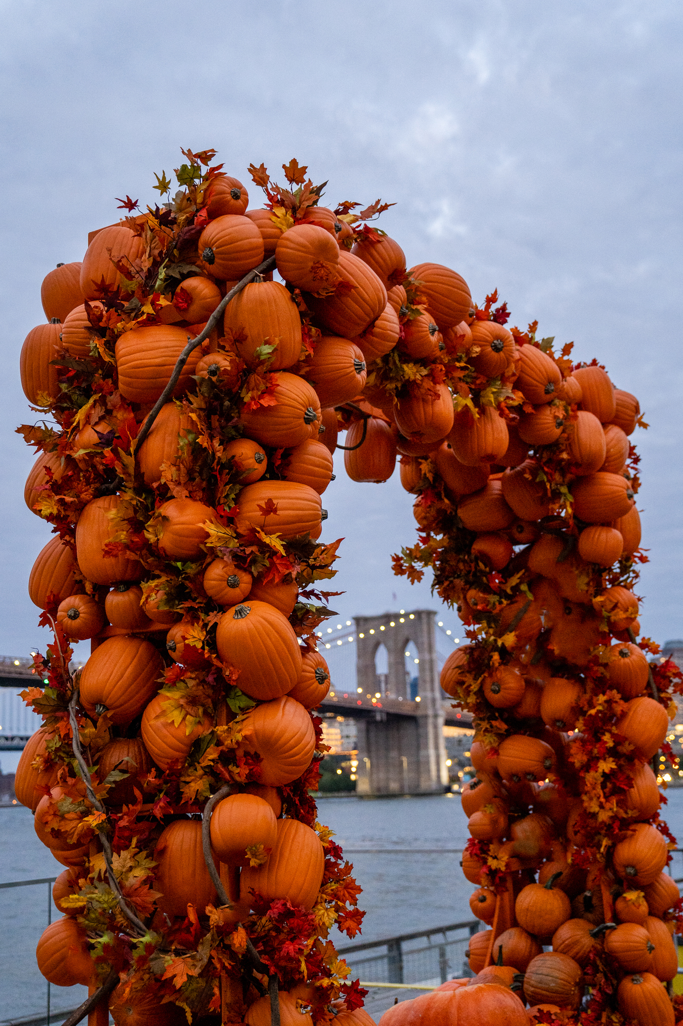 Pumpkin arch