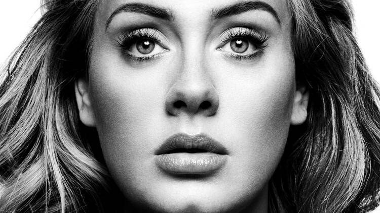 Portrait of Adele by the British photographer Platon