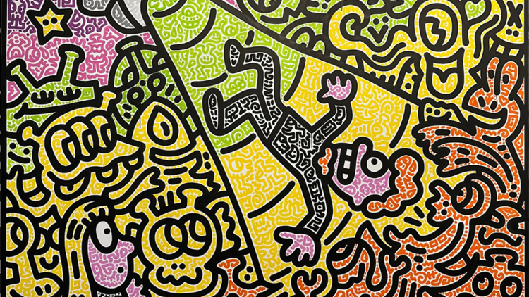 Mr Doodle in Space exhibition